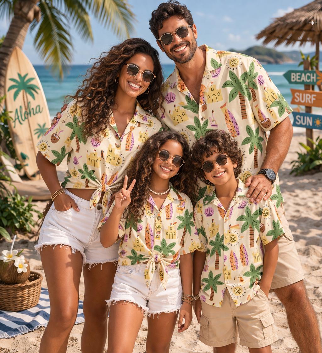 Camicia Hawaiana per Bambini c - Plant Parent Free recensione e prezzo