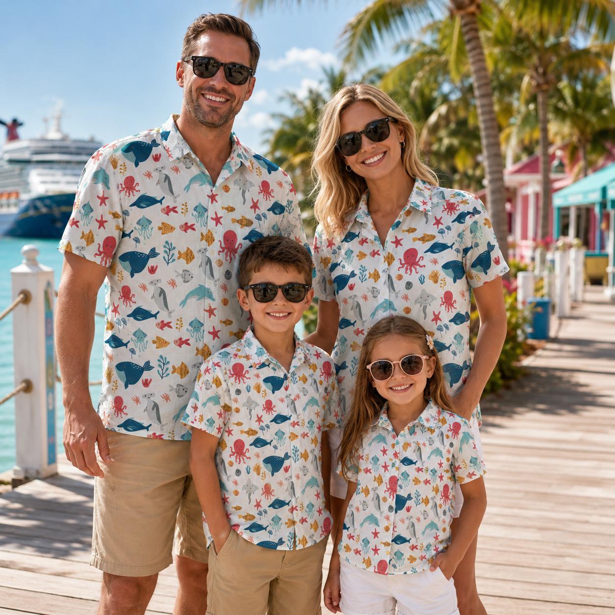 Camicia Hawaiana per Bambini c - Plant Parent Free recensione e prezzo