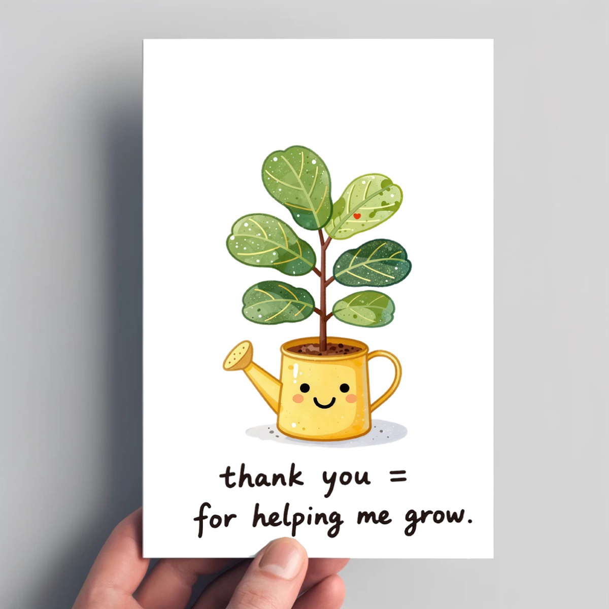1 biglietto di ringraziamento  - Plant Parent Free recensione e prezzo