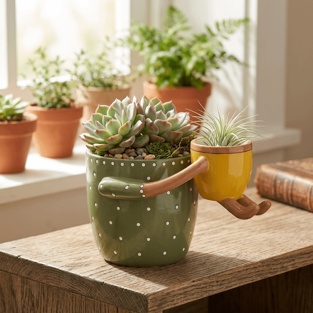 Vaso per Piante Succulente Dec - Plant Parent Free recensione e prezzo